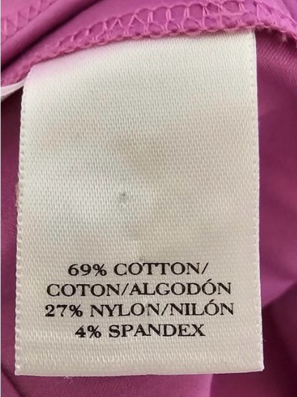 Ann Taylor - 12 Orchid Cotton Sleeveless Wrap Blouse - Picture 8 of 8